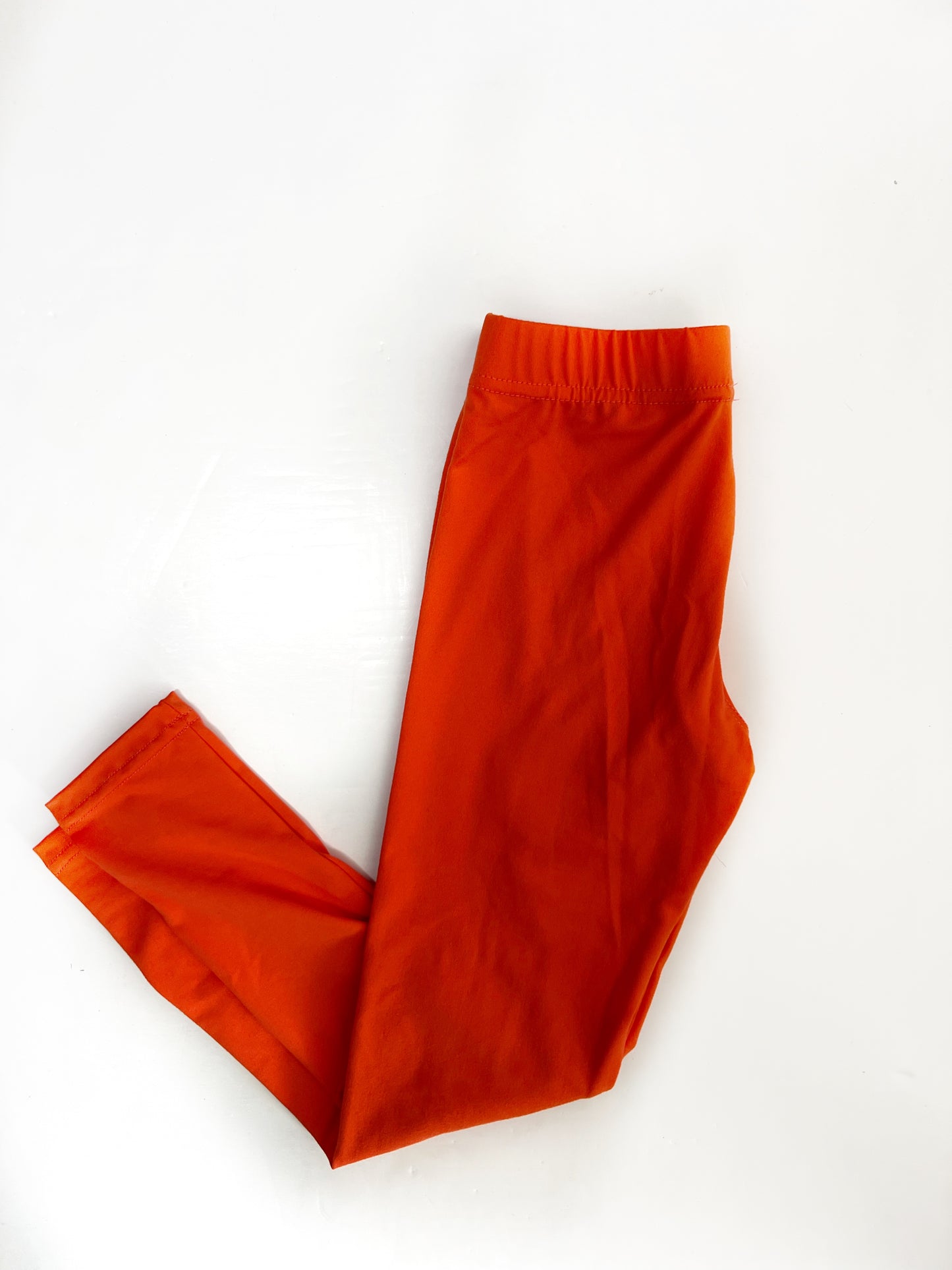 Orange leggings