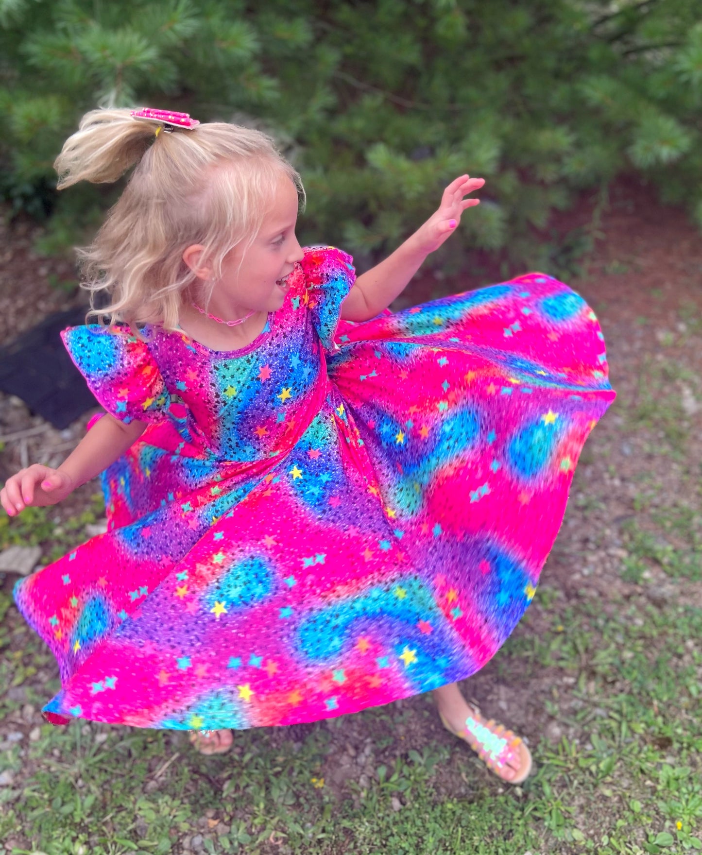Vibrant Ombré Stars