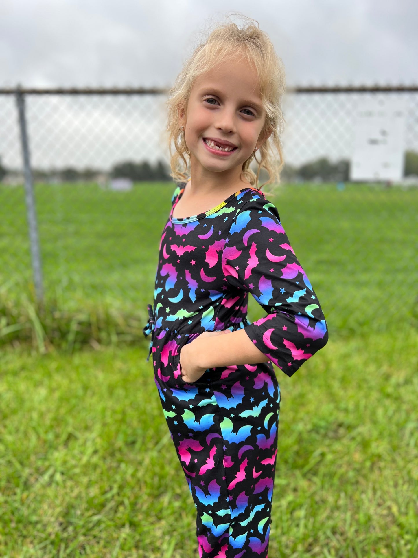 Ombré Bats Jumper
