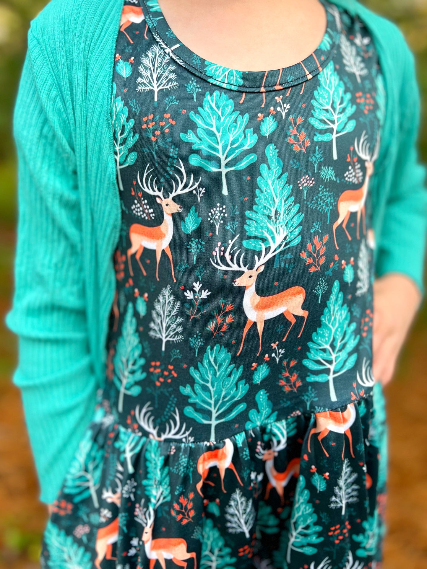 Deer in woods