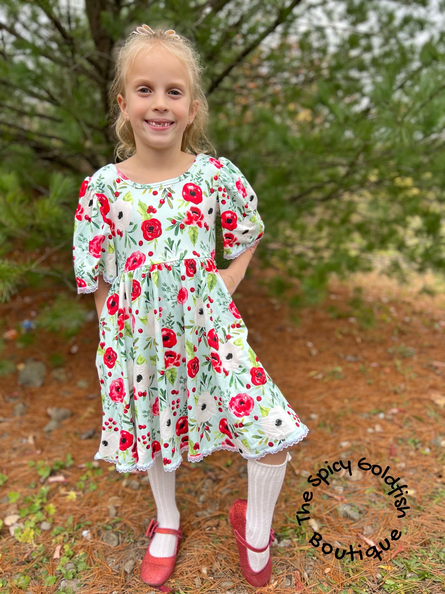 Winter Floral Whimsical