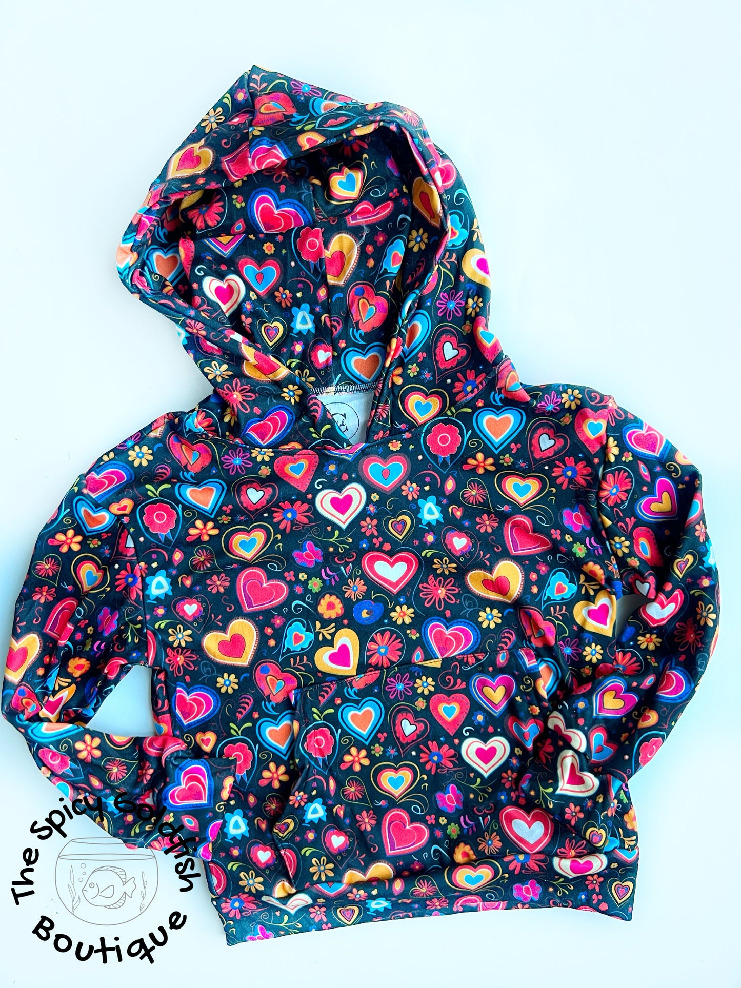 Multicolor hearts