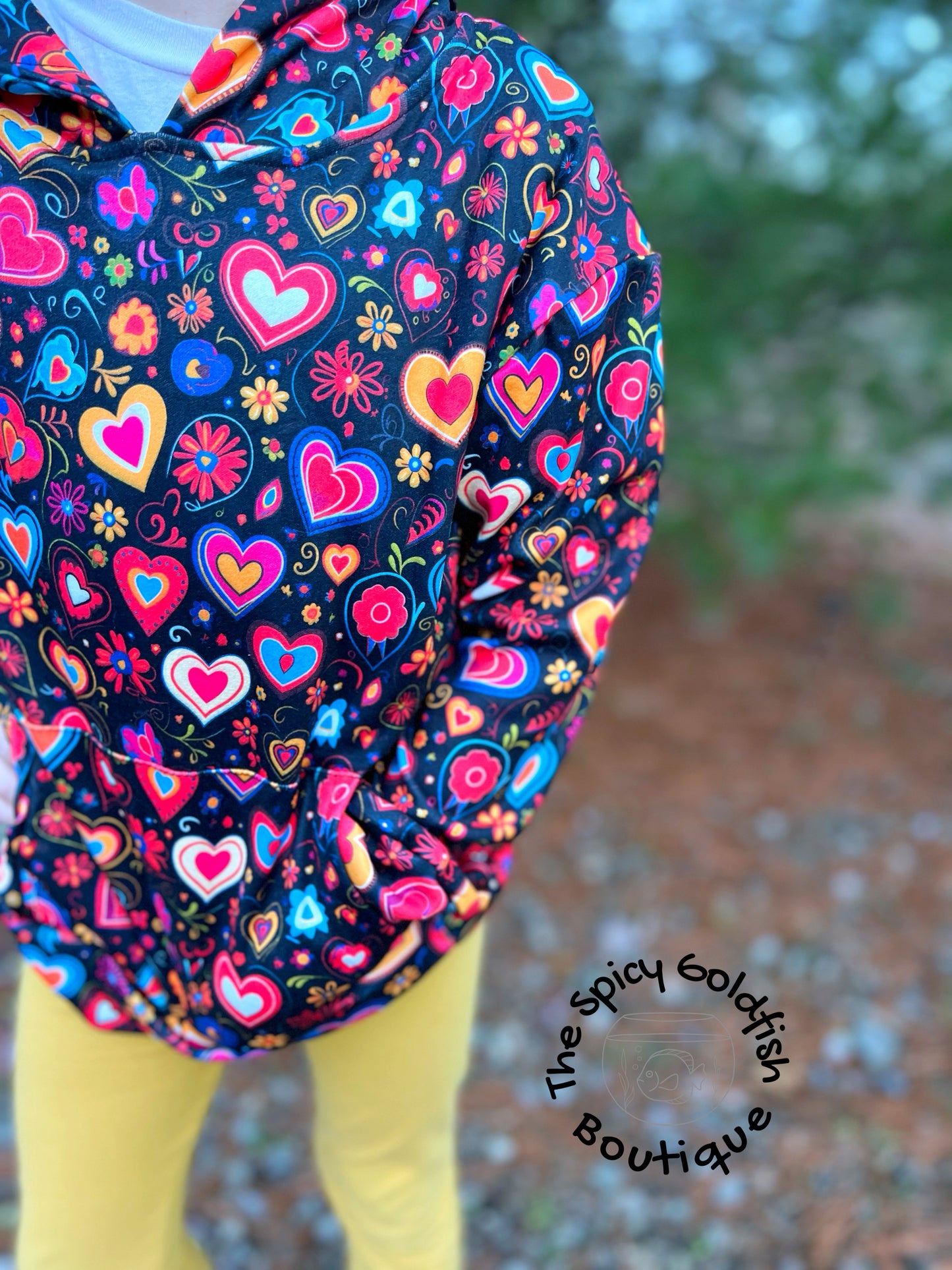 Multicolor hearts