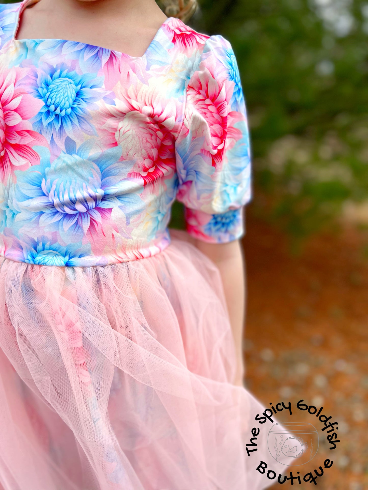 Dalia's Floral tulle