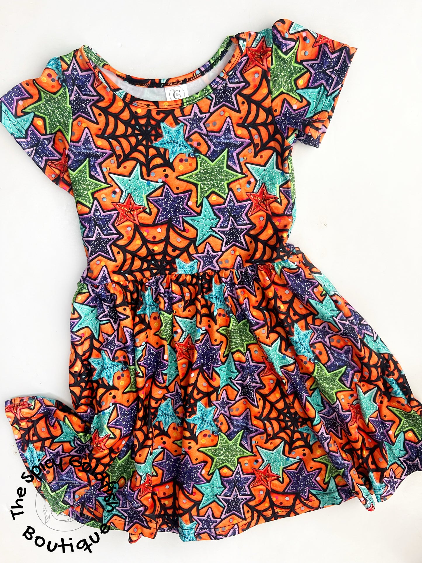 Stars and Webs dress