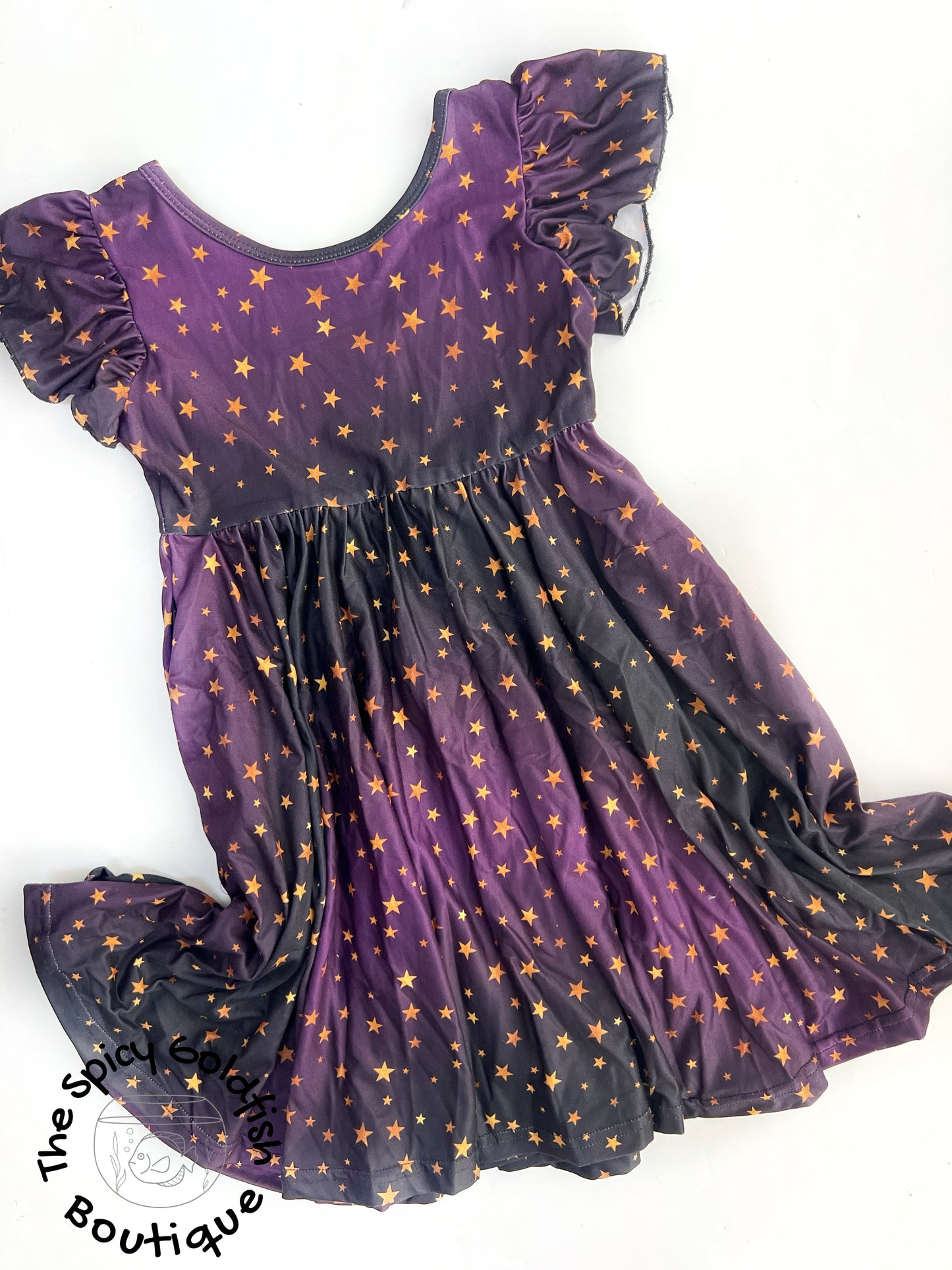 Purple ombre stars flutter