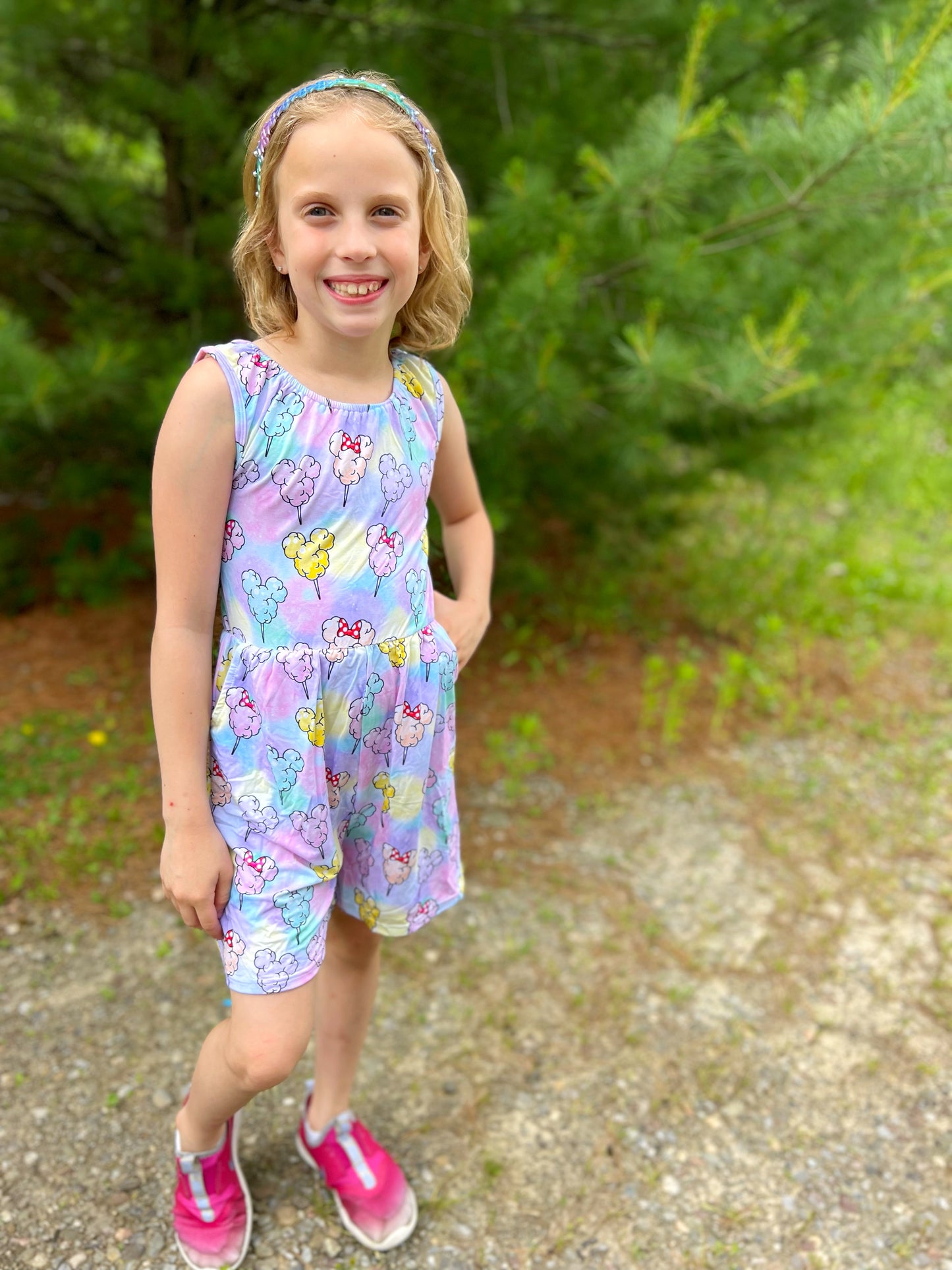 Cotton Candy Romper
