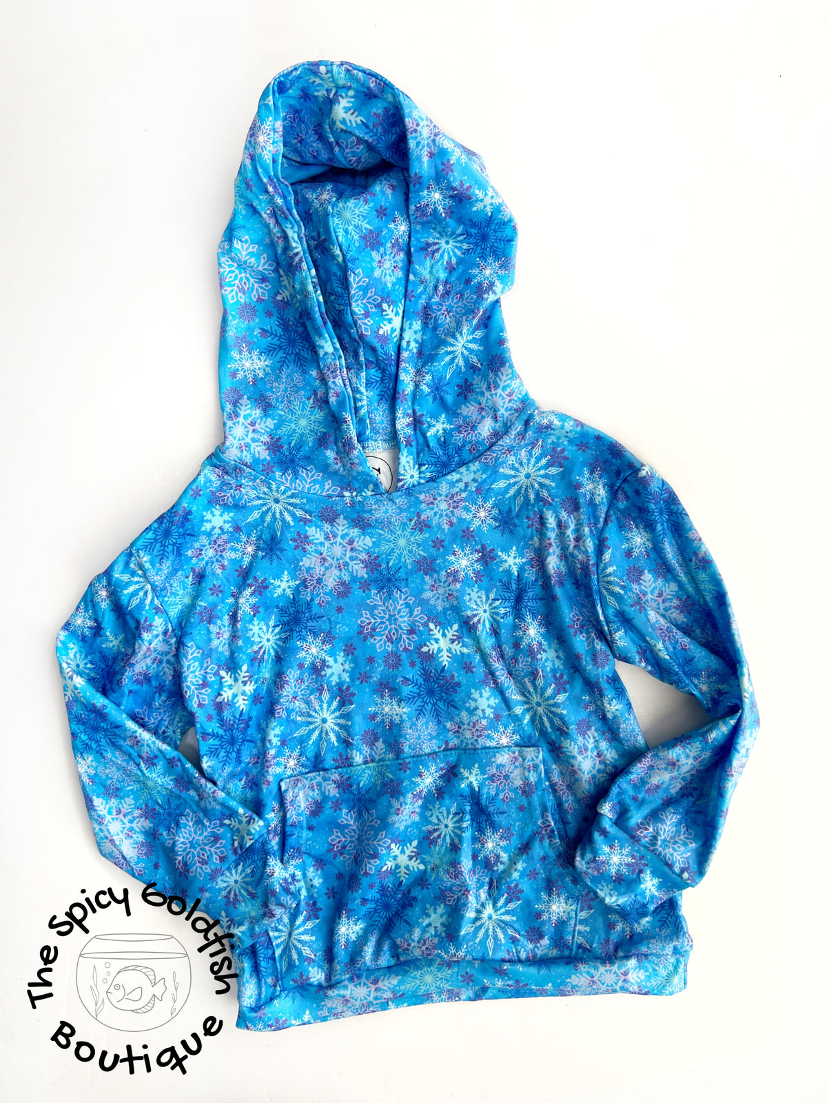 Snowflake Clothes Winter Snowflake hoodie – The Spicy Goldfish Boutique