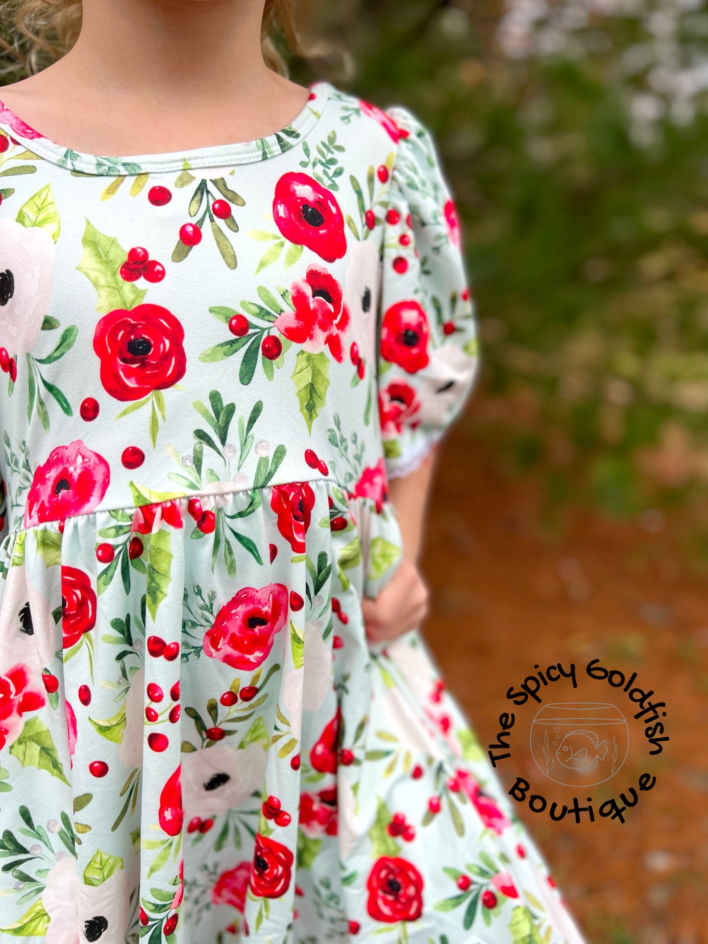 Winter Floral Whimsical