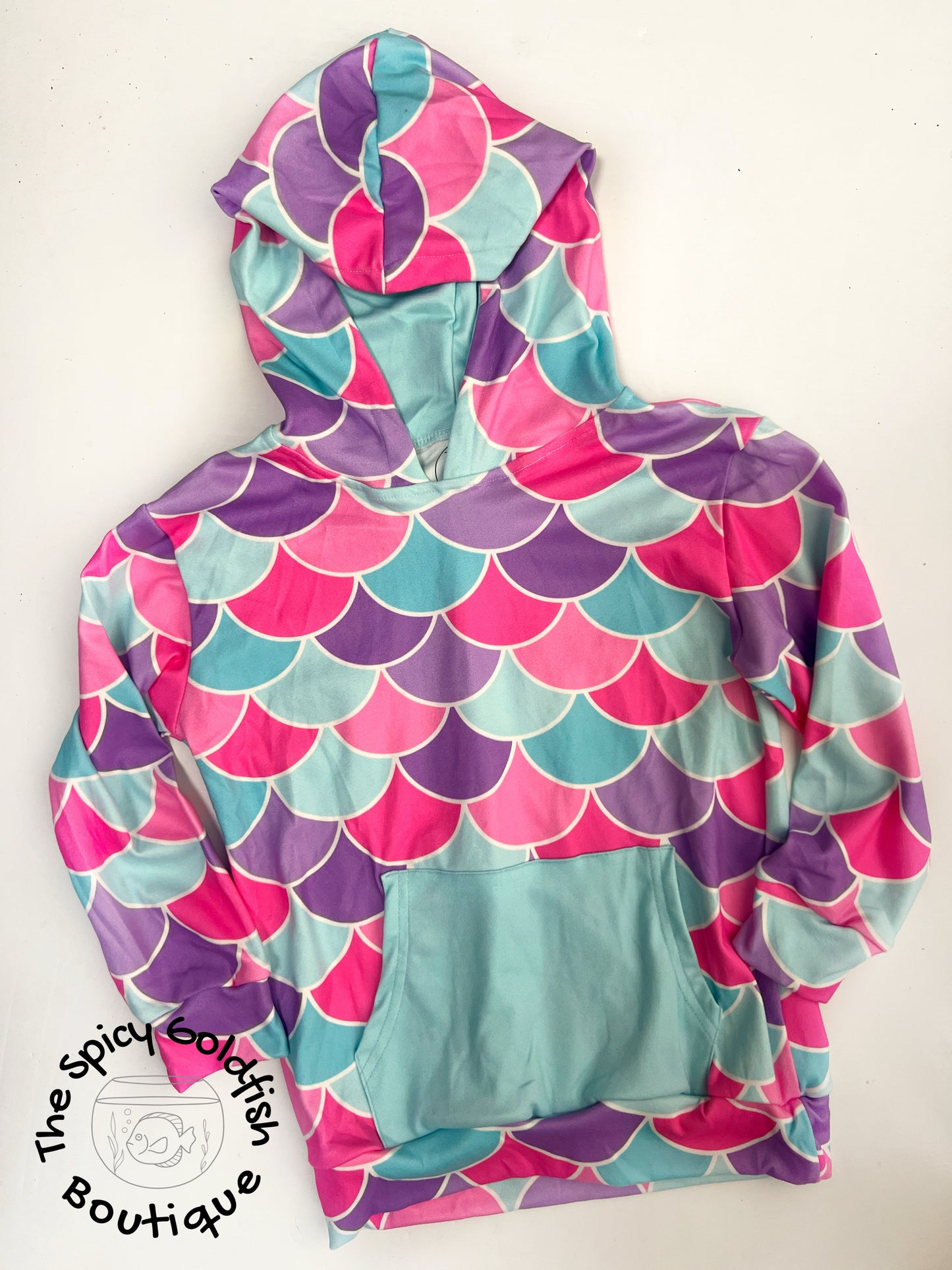 Mermaid scale hoodie