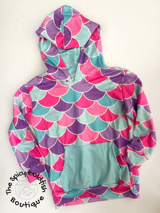 Mermaid scale hoodie