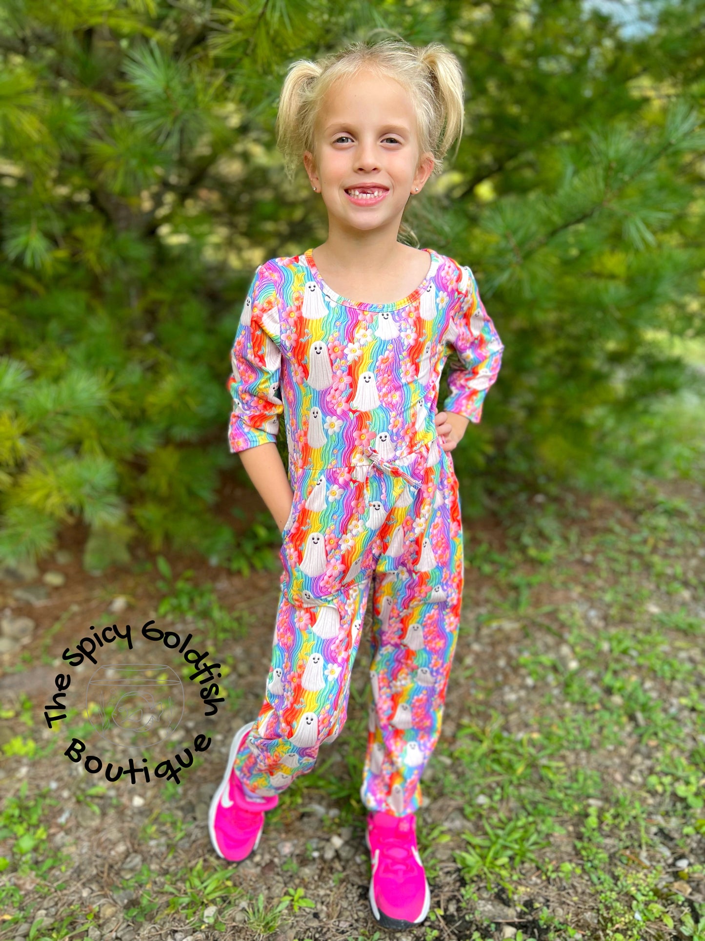 Rainbow Ghost Floral kit